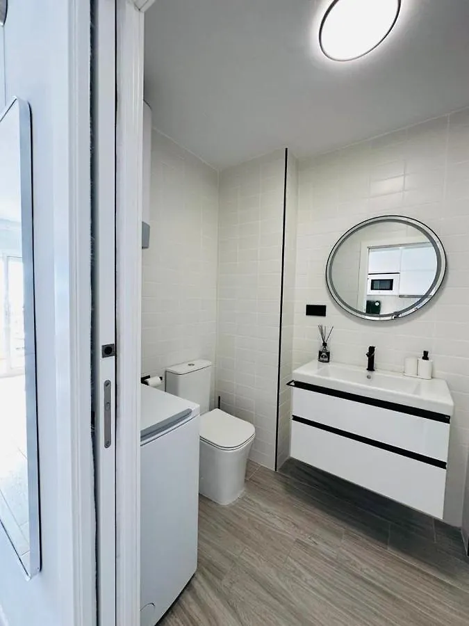 Apartment Modern White Studio Benalmádena Spanien